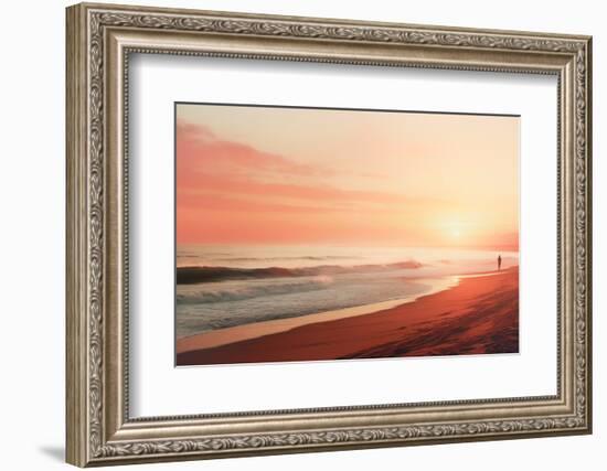 California Dreaming - Serene Sunset-Philippe HUGONNARD-Framed Photographic Print