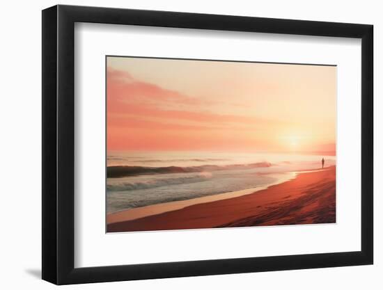 California Dreaming - Serene Sunset-Philippe HUGONNARD-Framed Photographic Print