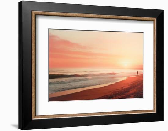 California Dreaming - Serene Sunset-Philippe HUGONNARD-Framed Photographic Print