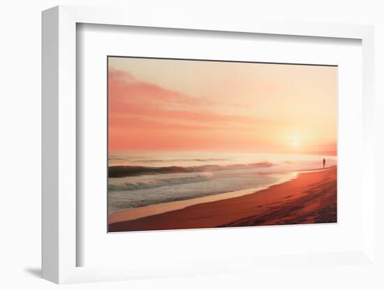 California Dreaming - Serene Sunset-Philippe HUGONNARD-Framed Photographic Print