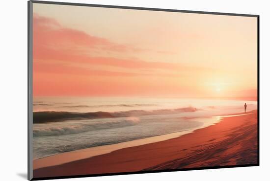 California Dreaming - Serene Sunset-Philippe HUGONNARD-Mounted Photographic Print