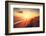 California Dreaming - Sunset Beach-Philippe HUGONNARD-Framed Photographic Print