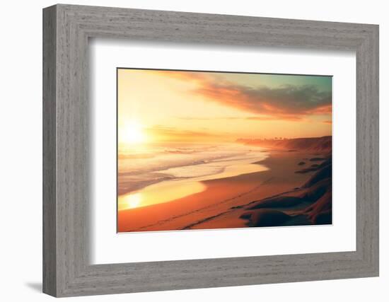 California Dreaming - Sunset Vibes-Philippe HUGONNARD-Framed Photographic Print