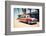 California Dreaming - Surfing Vintage Car-Philippe HUGONNARD-Framed Photographic Print