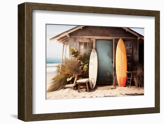 California Dreaming - Vintage Vibrance-Philippe HUGONNARD-Framed Photographic Print