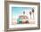 California Dreaming - VW Van on the Beach-Philippe HUGONNARD-Framed Photographic Print