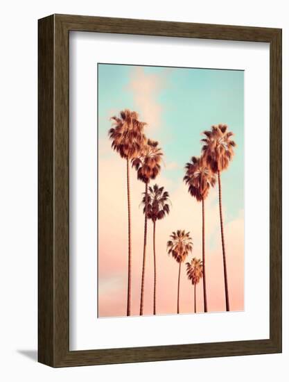 California Dreaming - Westwood Palm Trees-Philippe HUGONNARD-Framed Photographic Print