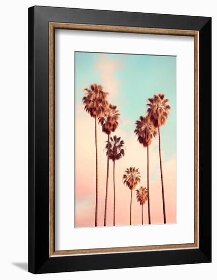 California Dreaming - Westwood Palm Trees-Philippe HUGONNARD-Framed Photographic Print