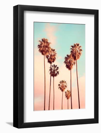 California Dreaming - Westwood Palm Trees-Philippe HUGONNARD-Framed Photographic Print