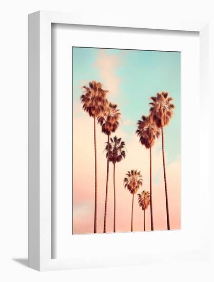 California Dreaming - Westwood Palm Trees-Philippe HUGONNARD-Framed Photographic Print