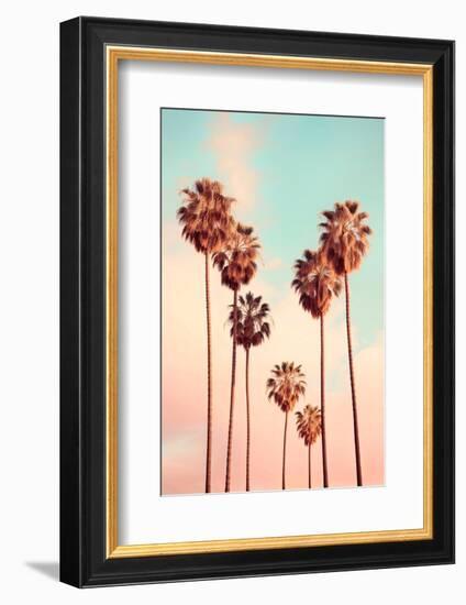 California Dreaming - Westwood Palm Trees-Philippe HUGONNARD-Framed Photographic Print