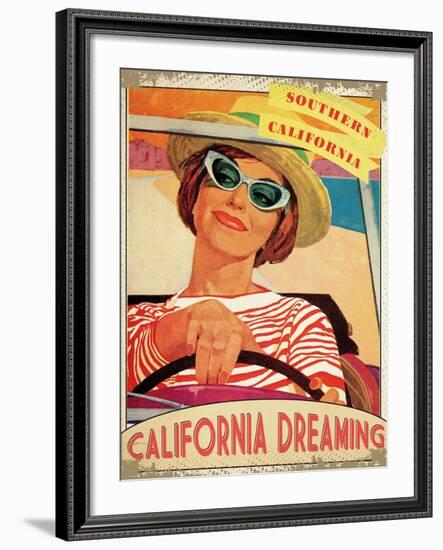 California Dreaming-null-Framed Giclee Print