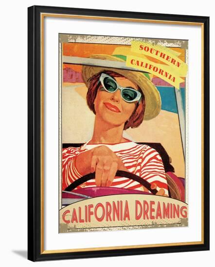 California Dreaming-null-Framed Giclee Print