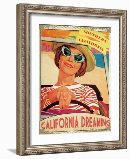 California Dreaming-null-Framed Giclee Print