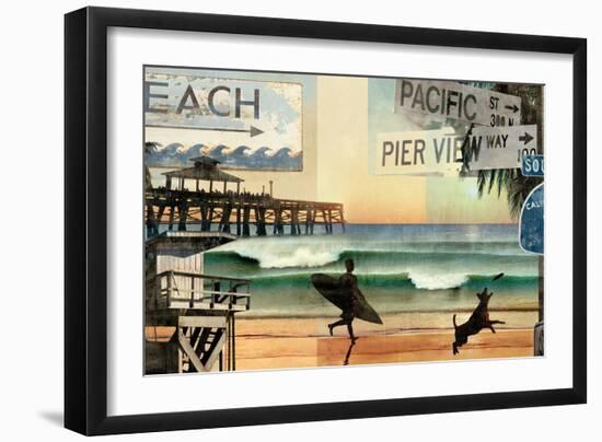 California Dreaming-Charlie Carter-Framed Art Print