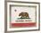 California Flag-Ken Hurd-Framed Giclee Print