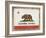 California Flag-Ken Hurd-Framed Giclee Print