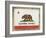 California Flag-Ken Hurd-Framed Giclee Print