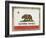 California Flag-Ken Hurd-Framed Giclee Print