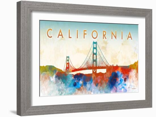 California Gate-Dan Meneely-Framed Art Print