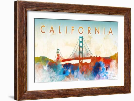 California Gate-Dan Meneely-Framed Art Print