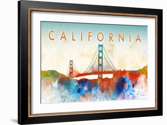 California Gate-Dan Meneely-Framed Art Print