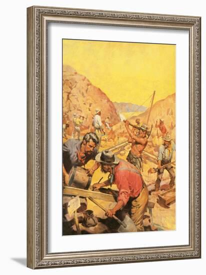 California Goldrush-McConnell-Framed Giclee Print