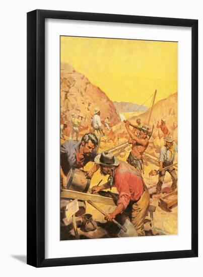 California Goldrush-McConnell-Framed Giclee Print