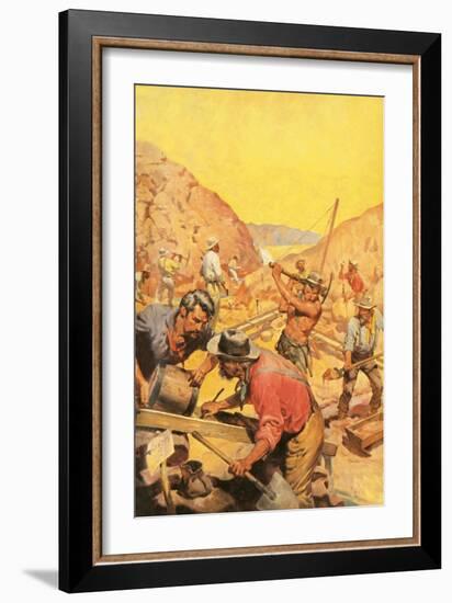 California Goldrush-McConnell-Framed Giclee Print