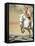 California Governor Candidate Ronald Reagan Riding Horse at Home on Ranch-Bill Ray-Framed Premier Image Canvas