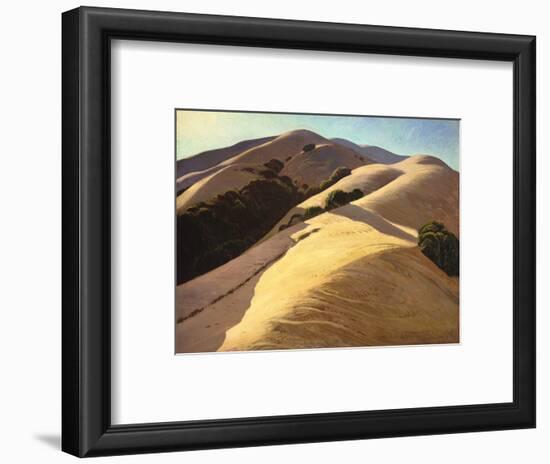 California Hills-Ray Strong-Framed Art Print