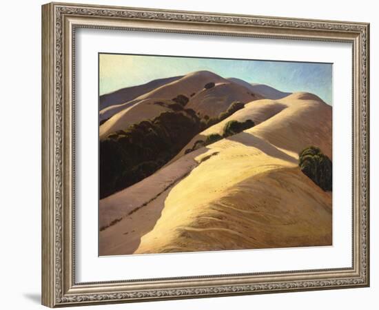 California Hills-Ray Strong-Framed Art Print