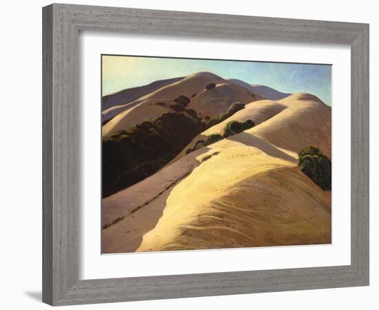 California Hills-Ray Strong-Framed Art Print