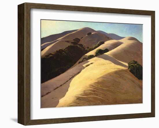 California Hills-Ray Strong-Framed Art Print