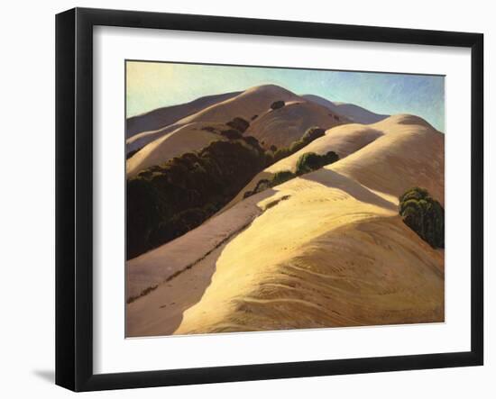 California Hills-Ray Strong-Framed Art Print