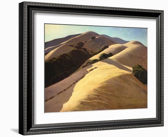 California Hills-Ray Strong-Framed Art Print