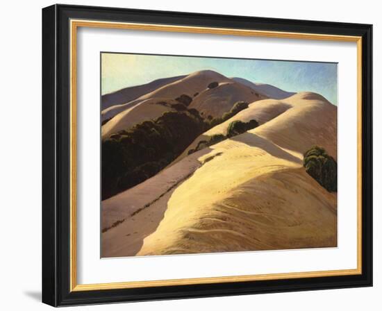 California Hills-Ray Strong-Framed Art Print