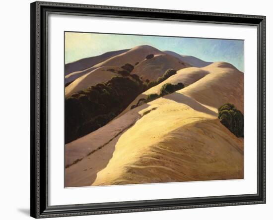 California Hills-Ray Strong-Framed Art Print