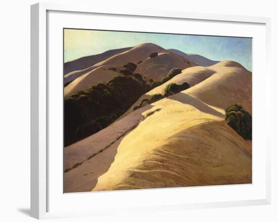 California Hills-Ray Strong-Framed Art Print