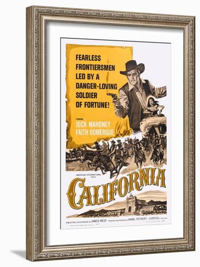 California, Jock Mahoney, Faith Domergue, 1963-null-Framed Art Print