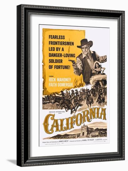 California, Jock Mahoney, Faith Domergue, 1963-null-Framed Art Print