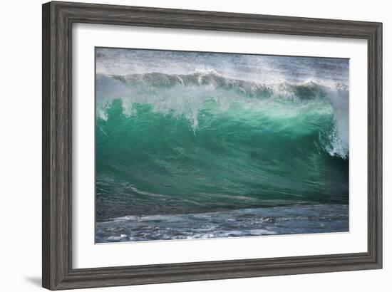 California, La Jolla. Shorebreak Wave-Jaynes Gallery-Framed Photographic Print