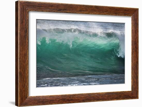 California, La Jolla. Shorebreak Wave-Jaynes Gallery-Framed Photographic Print