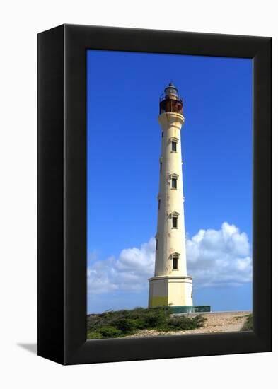 California Lighthouse in Aruba-HHLtDave5-Framed Premier Image Canvas