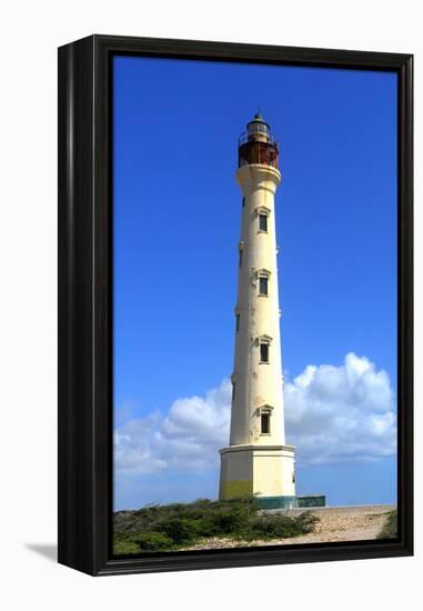 California Lighthouse in Aruba-HHLtDave5-Framed Premier Image Canvas