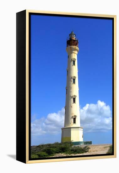 California Lighthouse in Aruba-HHLtDave5-Framed Premier Image Canvas