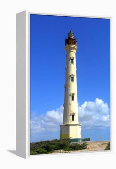 California Lighthouse in Aruba-HHLtDave5-Framed Premier Image Canvas