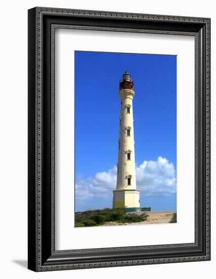 California Lighthouse in Aruba-HHLtDave5-Framed Photographic Print