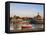 California, Long Beach, Shoreline Village Boardwalk, USA-Walter Bibikow-Framed Premier Image Canvas