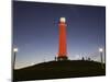 California, Long Beach, Shoreline Village Lighthouse, Evening, USA-Walter Bibikow-Mounted Photographic Print